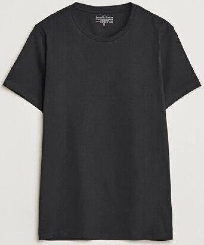 Heavy Cotton Crew Neck Tee Black