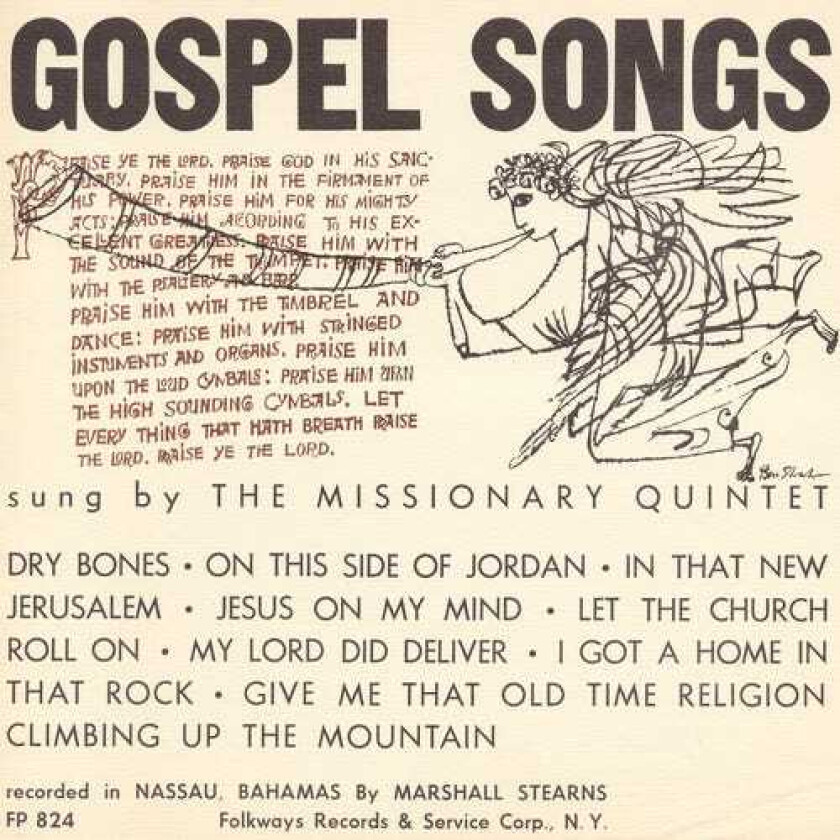 The Missionary Quintet Gospel Songs CD