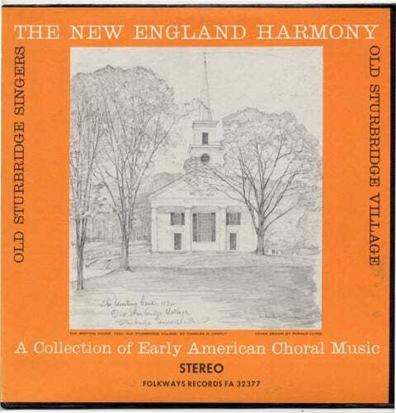 Old Sturbridge Singers New England Harmony: Early American Choral CD