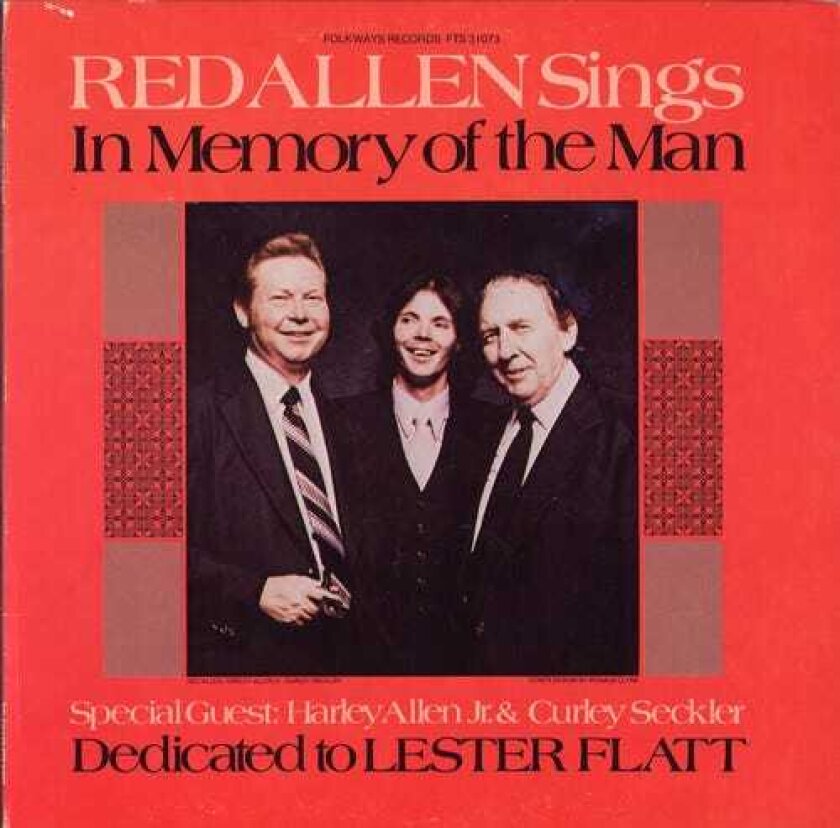 Red Allen In Memory Of The Man: Dedicated To Lester Flatt CD