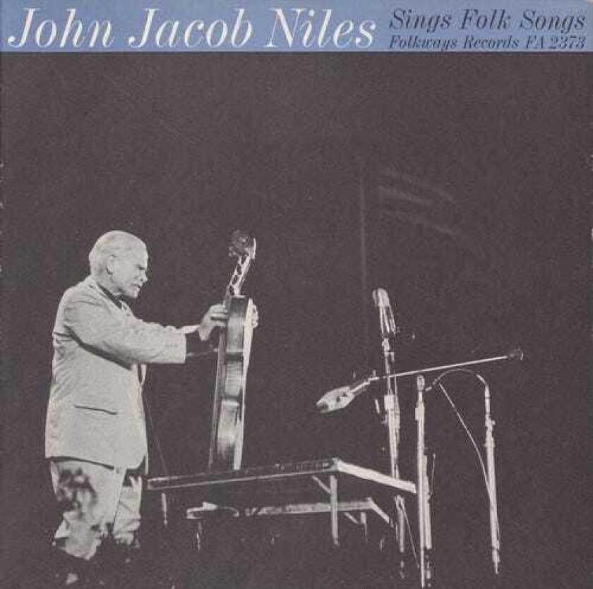 John Jacob Niles John Jacob Niles Sings Folk Songs CD