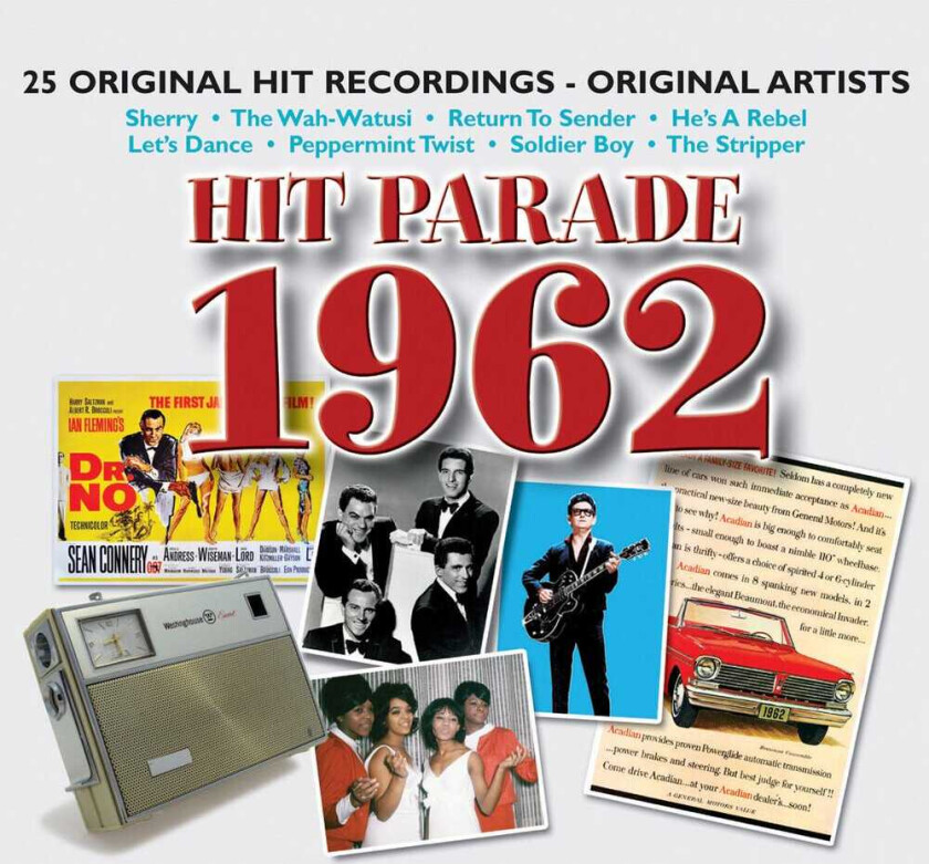 Diverse Artister Hit Parade 1962 CD