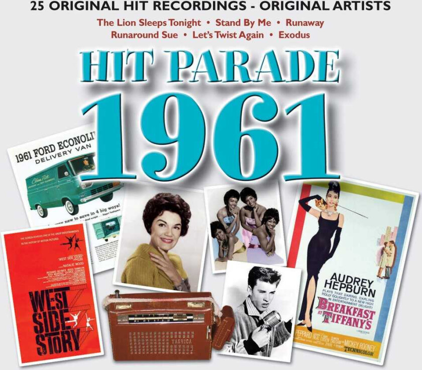Diverse Artister Hit Parade 1961 CD
