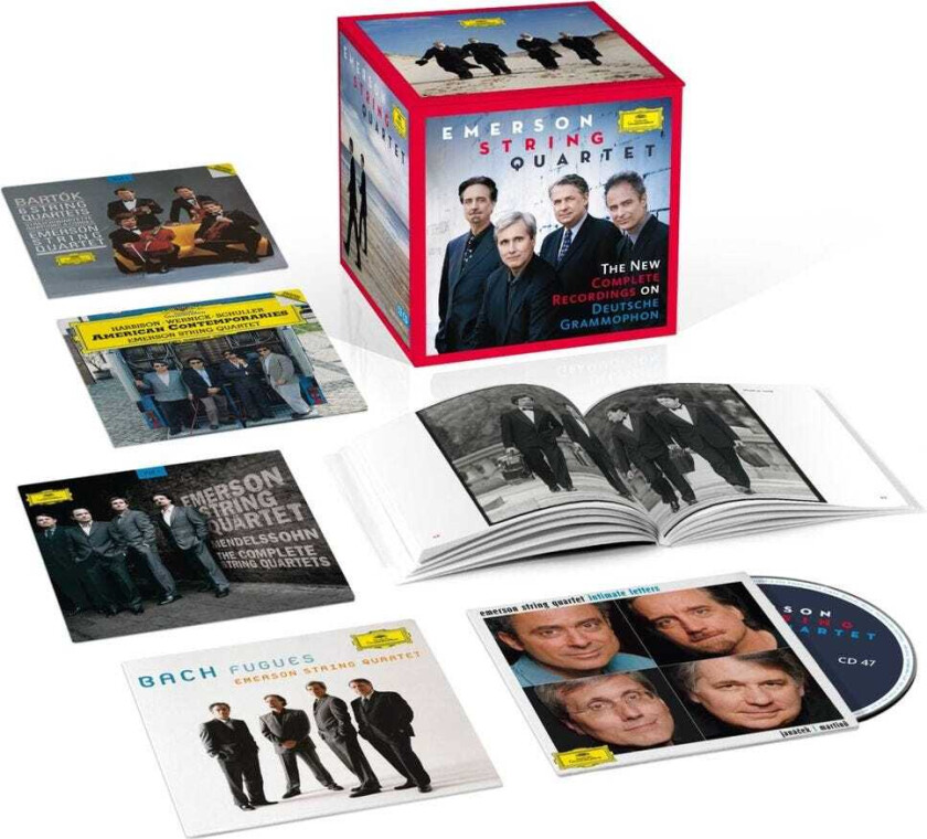 Emerson String Quartet Complete Recordings On Deutsche Grammophon CD