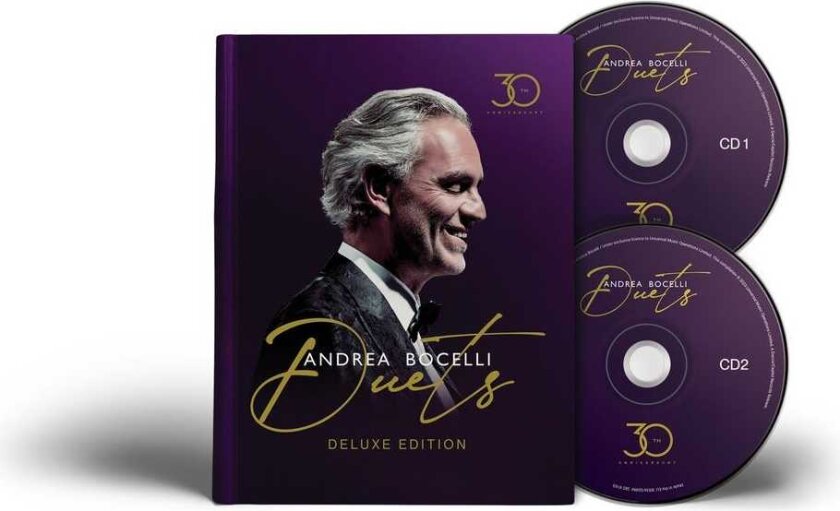 Andrea Bocelli Duets: 30th Anniversary CD