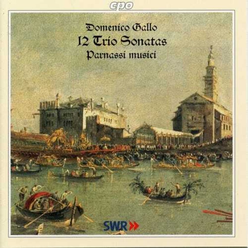 Parnassi Musici 12 Trio Sonatas: Orig Attributed To Pergolesi CD