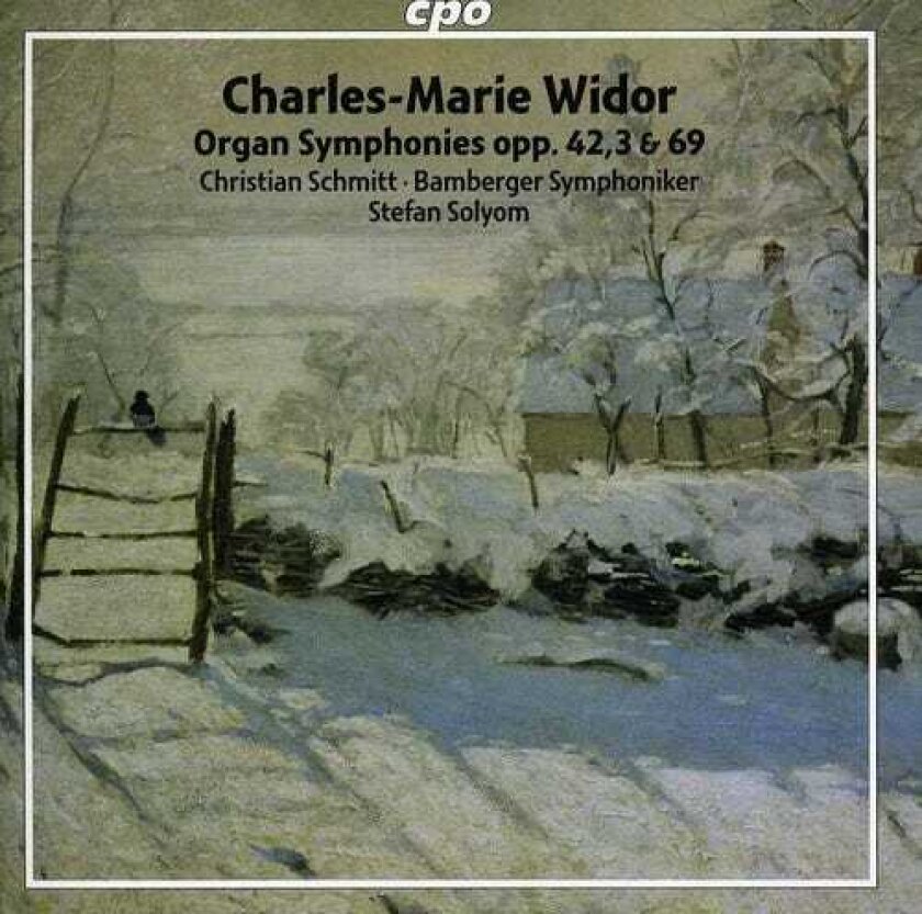 Christian Schmitt Organ Symphonies Opp. 42 & 3 & 69 CD
