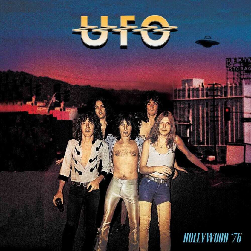 UFO Hollywood '76 Blue/red LP/Vinyl