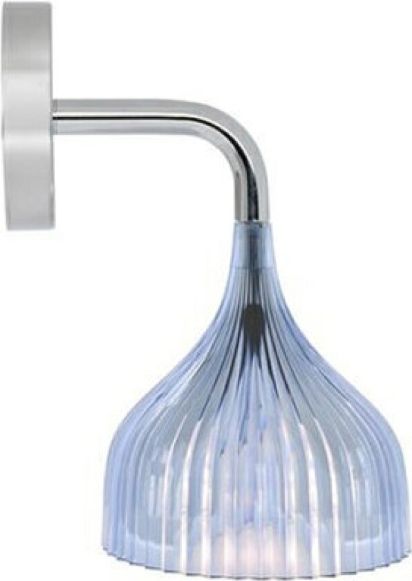 - E' Vegglampe Lys Blå