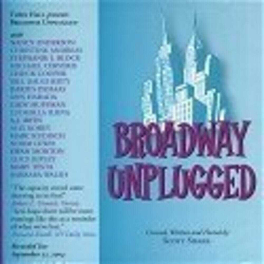 Original Cast Broadway Unplugged CD