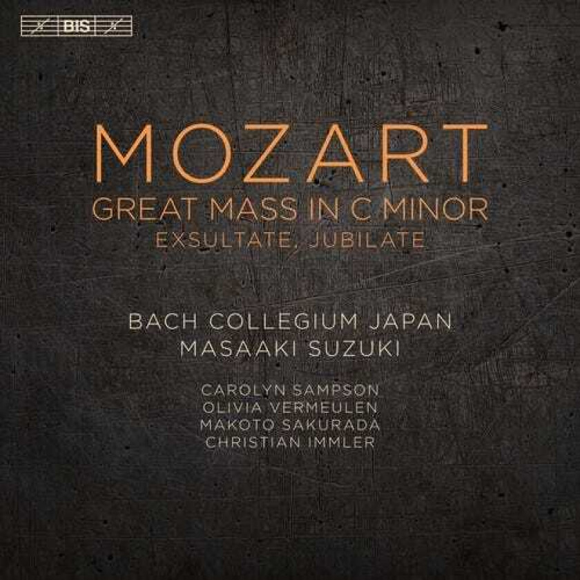 Bach Collegium Japan, Suzuki Mozart: Great Mass In C Minor CD