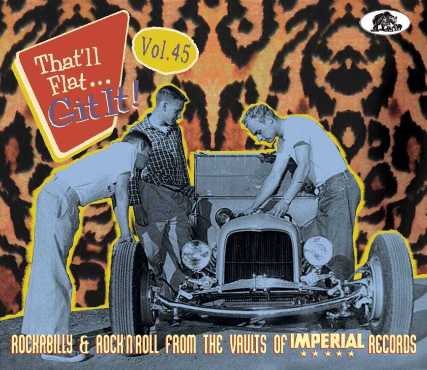 Diverse Artister That'll Flat Git It Vol 45: Rockabilly & Rock / Va CD
