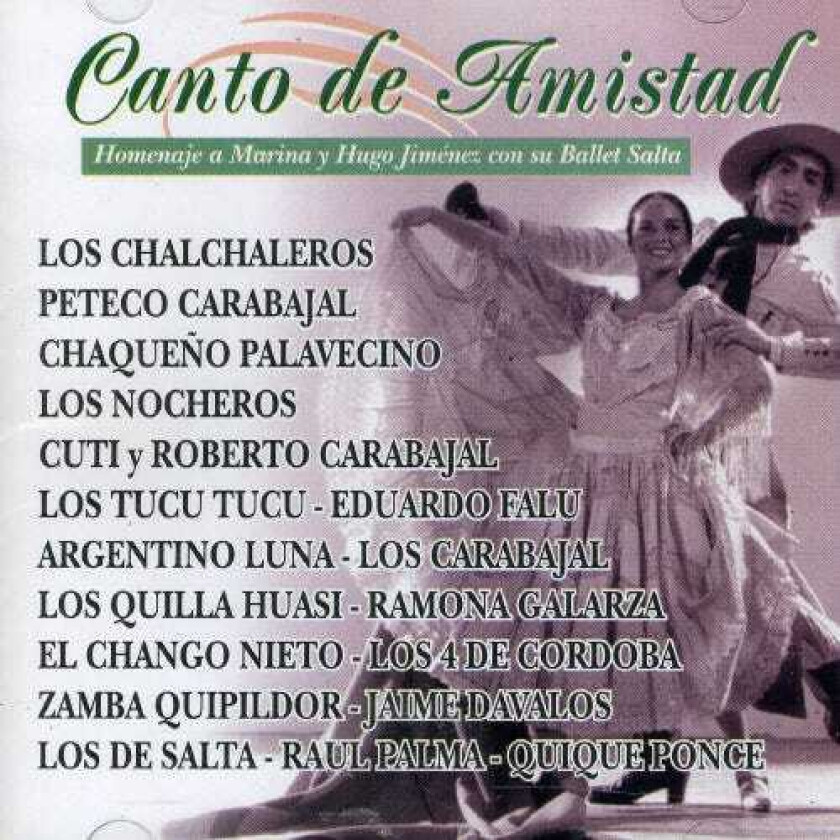 Diverse Artister Canto De Amistad / Var CD