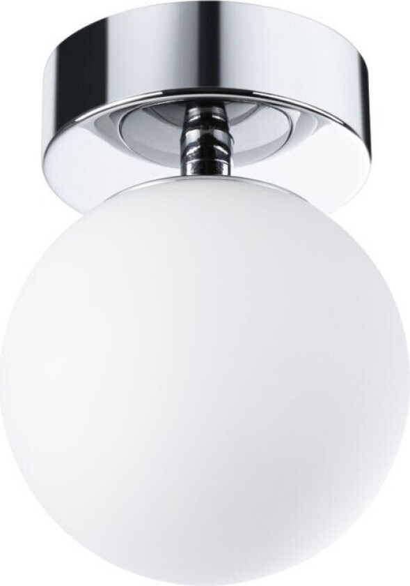 - Gove LED Taklampe IP44 Ø12 Chrome/Satin