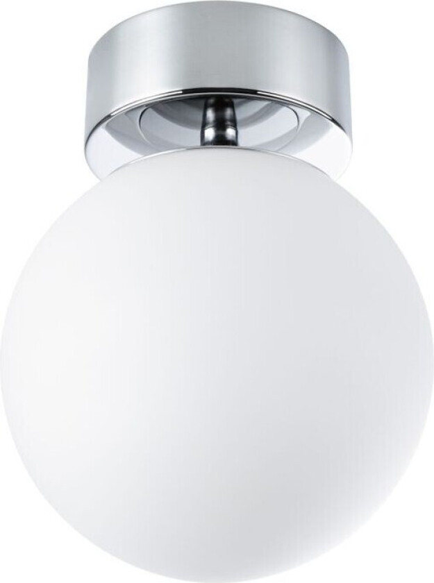 - Gove LED Taklampe IP44 Ø17 Chrome/Satin