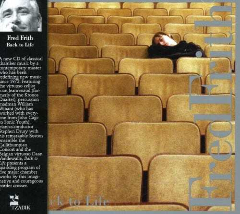 Fred Frith Back To Life CD