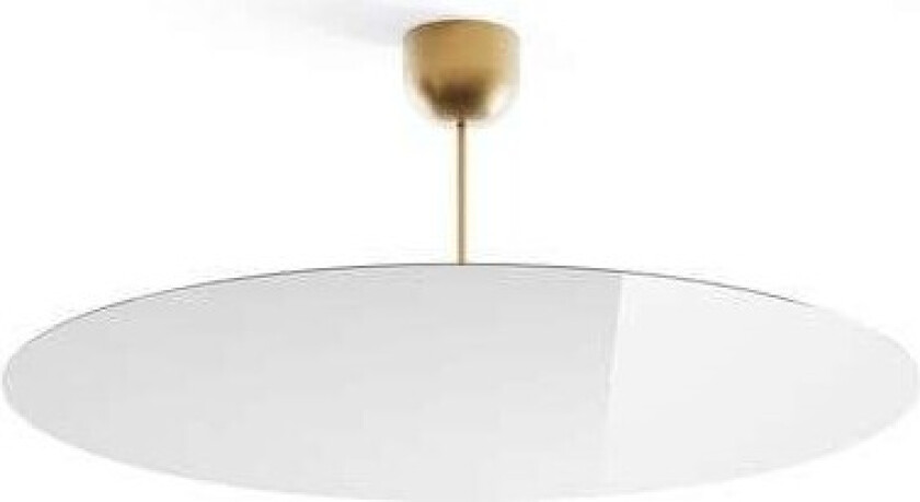 - Milimetro Taklampe H33 Ø85 Brass/Mirror