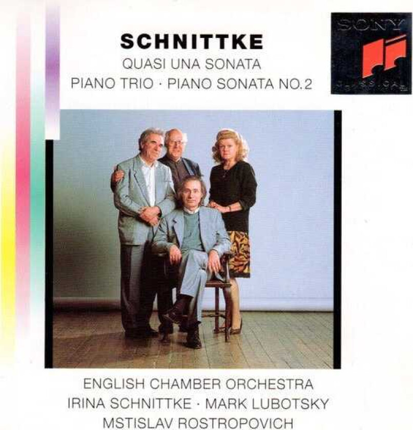 Mstislav Rostropovich, Mark Lubotsky, English Chamber Orchestra, Irina Schnittke Quasi Una Sonata / Piano Trio / Piano Sonata 2 CD