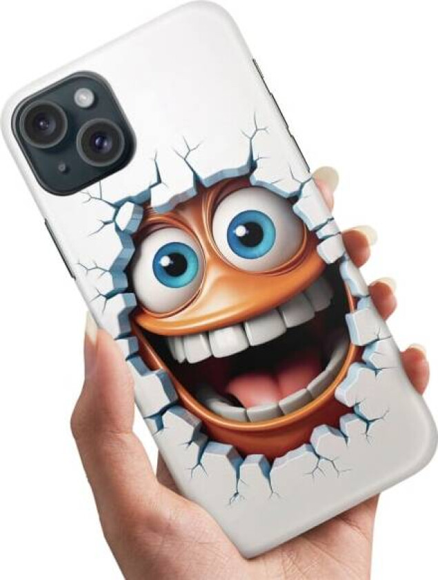 iPhone 15 - Deksel/Mobildeksel Emoji