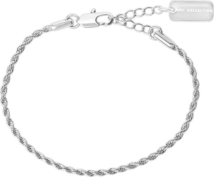 Rope Chain Bracelet Silver