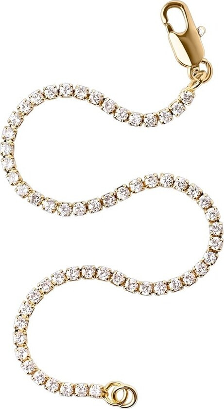 Thin Tennis Bracelet Gold
