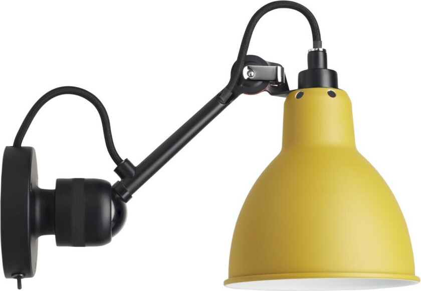 - 304SW Vegglampe Gul Lampe Gras