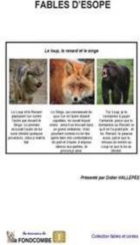 Fables d'Esope