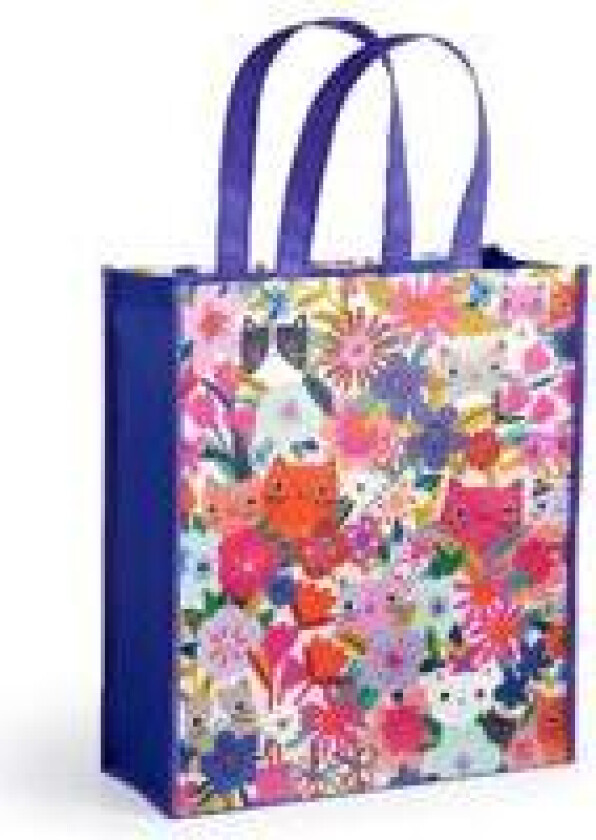 Blooming Cats Reusable Shopping Bag