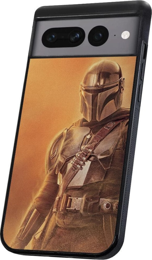 Google Pixel 7 Pro - Deksel/Mobildeksel Mandalorian Star Wars