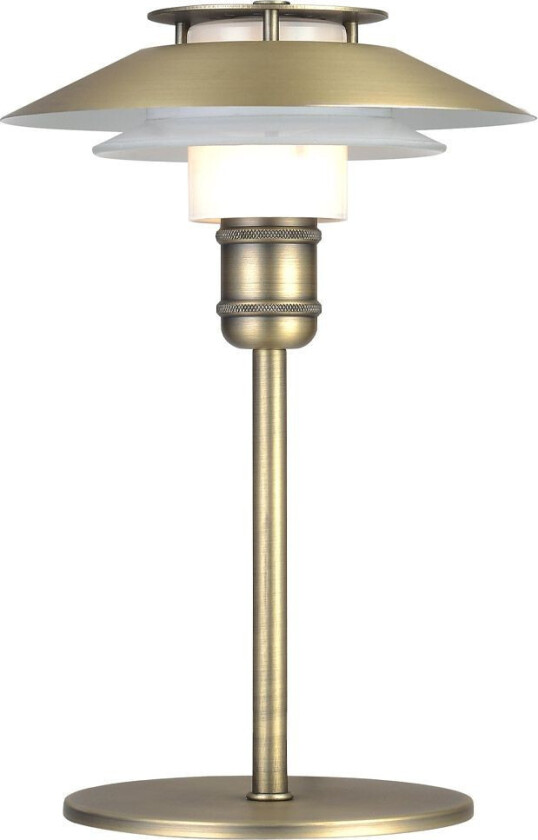 - 1123 Bordlampe Antique Brass