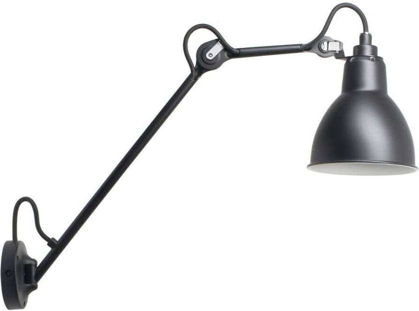 - 122 Bathroom Vegglampe IP64 Black/Black Lampe Gras