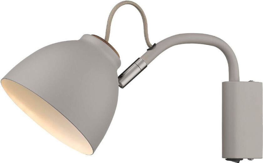 - Nivå Vegglampe Grey/Wood
