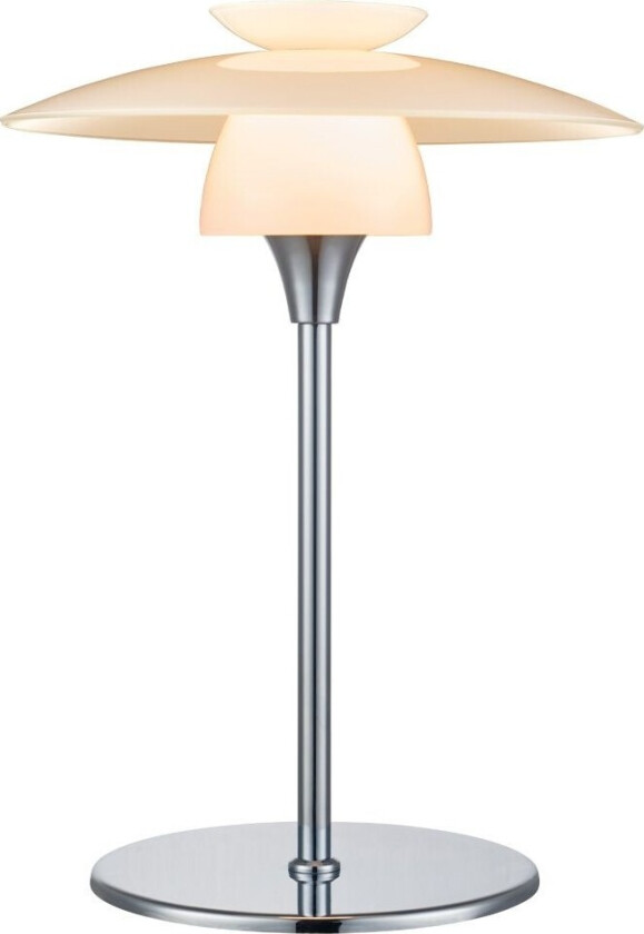- Scandinavia Bordlampe Ø20 Opal/Krom