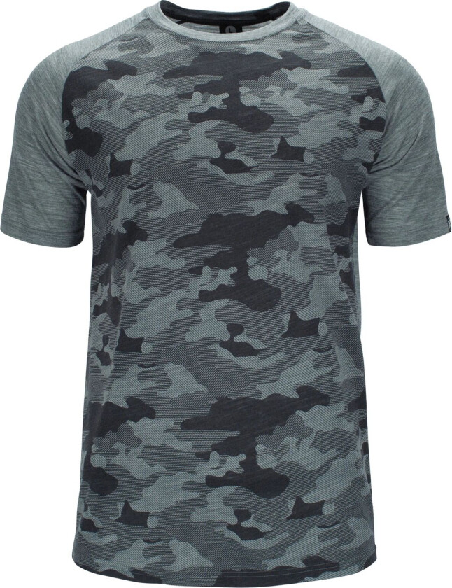 Bula Camo Merino Wool Tee, t-skjorte, ull, herre DOLIVE