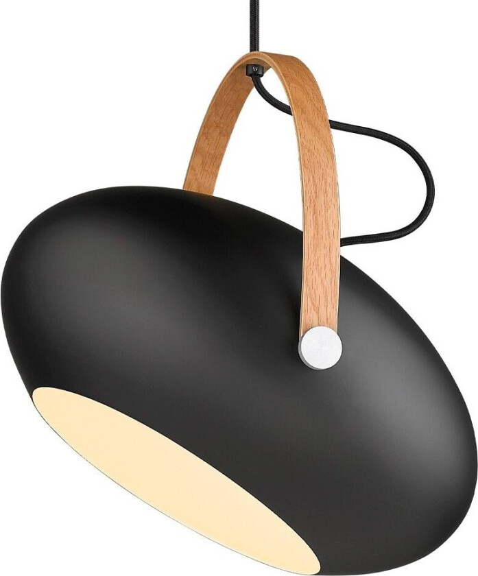 - D.C Pendel Ø40 Black/Oak