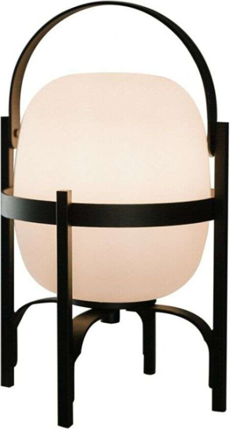 - Cestita Alubat Bordlampe Svart