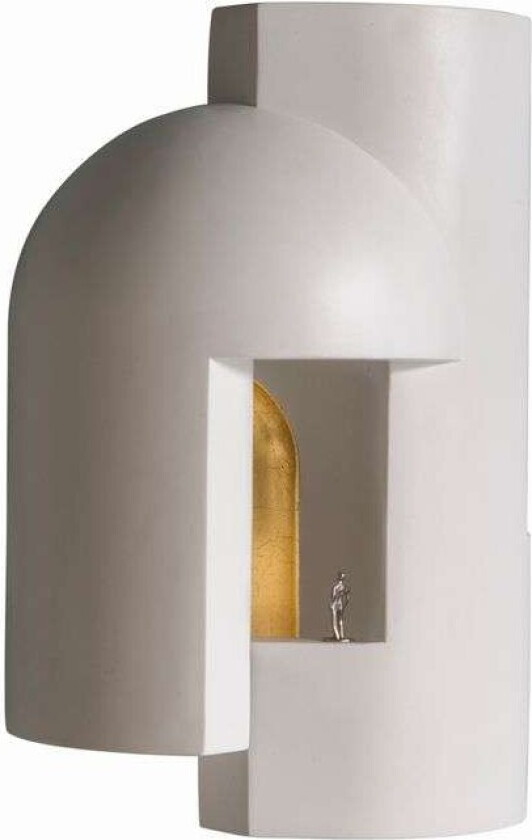 - Soul 1 Vegglampe White/Gold