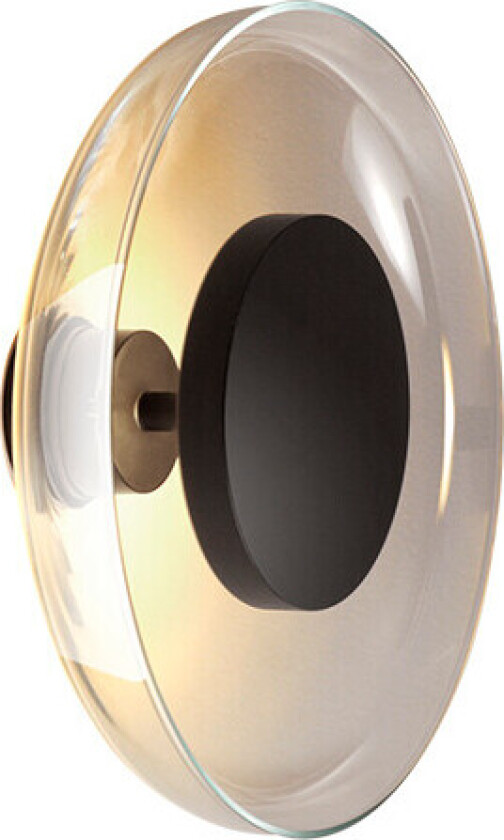 - Aura Plus Vegglampe On/Off Transparent Smoked