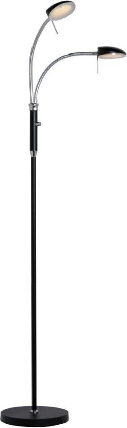 - Vegas 2 Gulvlampe w/Dimmer Black
