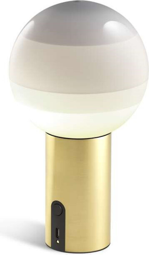 - Dipping Light Portable Off-White/Brushed Brass