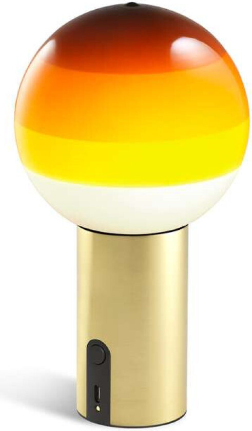 - Dipping Light Portable Amber/Brushed Brass