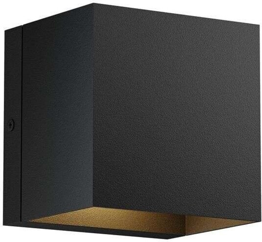 - Glyn LED Utendørs Vegglampe Black