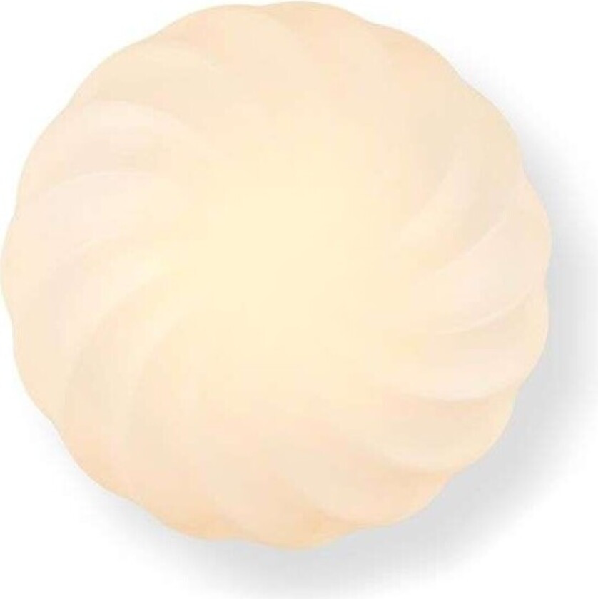 - Twist Vegg-/Taklampe Ø35 Antique Brass/Opal