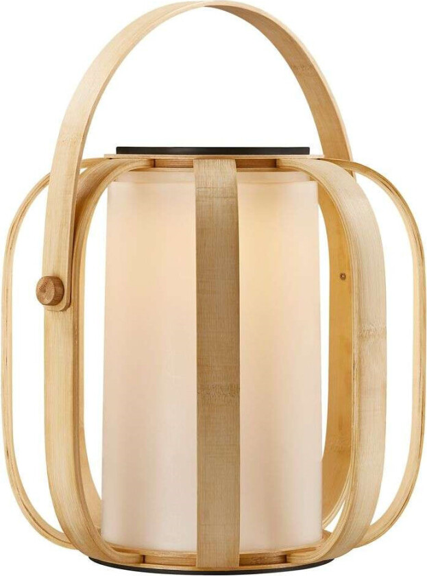 - Bob To Go LED Solcelle Lampa Bamboo