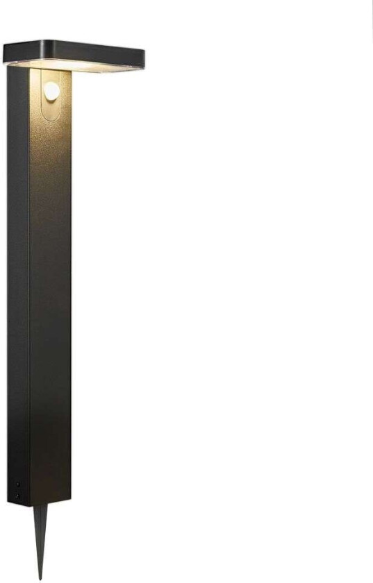 - Rica Square LED Solcelle Hage Lampe Black