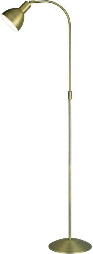 - Angora Gulvlampe Antique Brass