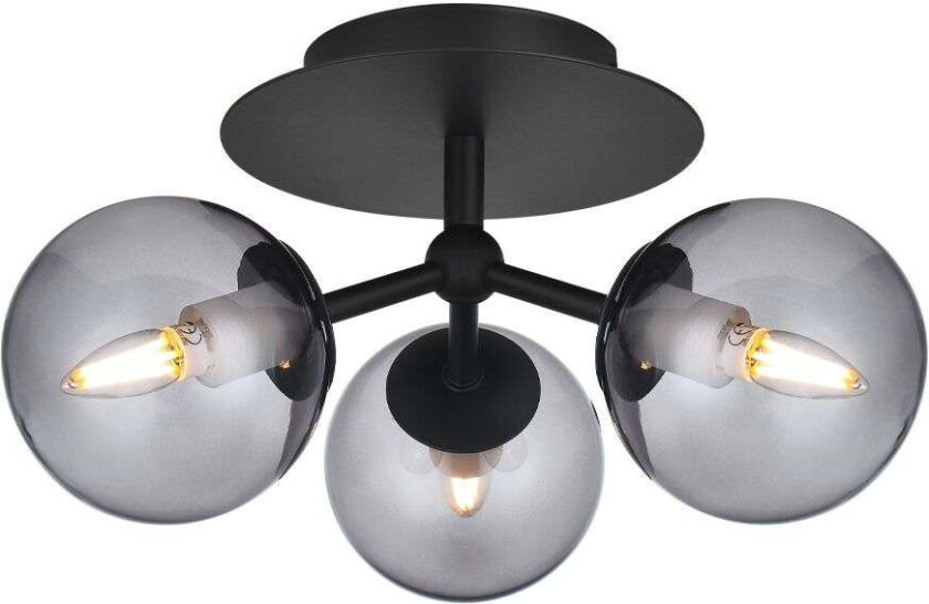 - Atom Trio Taklampe Smoke