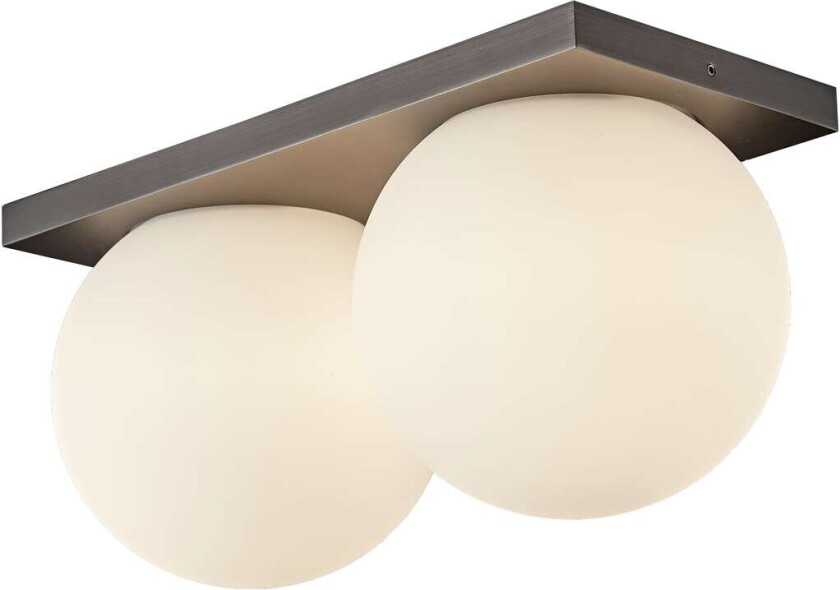 - Palla C2135 LED Taklampe Dim-to-Warm Opal/Titanium