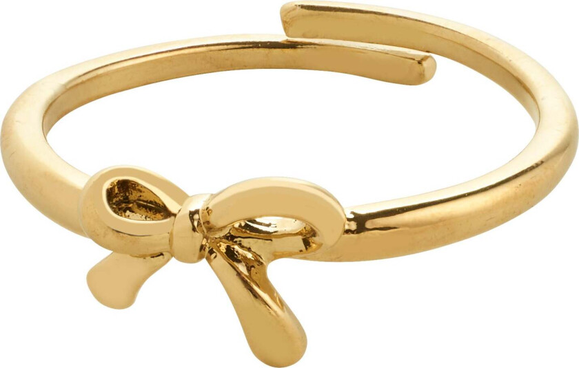 LULU sløyfe stack ring gullbelagt