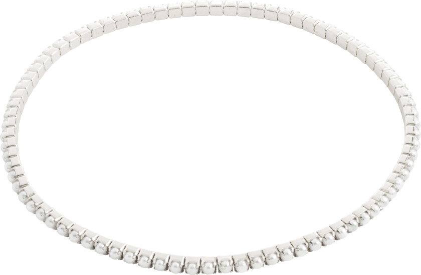 ARASH perlearmbånd sølvbelagt